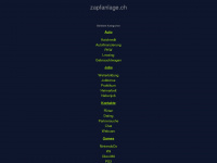 zapfanlage.ch Webseite Vorschau