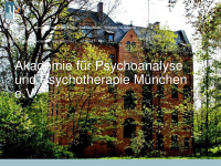 psychoanalyse-muenchen.de Webseite Vorschau