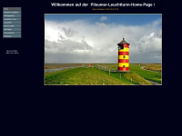 pilsumer-leuchtturm.de Webseite Vorschau