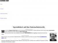 hansen-oest.com Webseite Vorschau