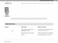hbbtv.org Webseite Vorschau