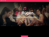 dj-ruegen.de Webseite Vorschau