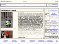 calislar.ch Webseite Vorschau
