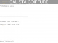 calista.ch Webseite Vorschau