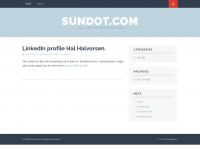 sundot.com Webseite Vorschau