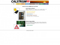calstrom.ch Webseite Vorschau