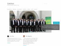 calvvoci.de Webseite Vorschau