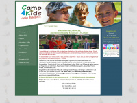 camp4kids.at Webseite Vorschau