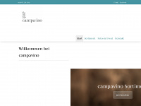 campavino.ch Webseite Vorschau