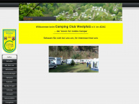 camping-club-westpfalz.de Webseite Vorschau