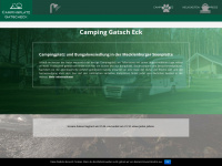 camping-gatsch-eck.de Webseite Vorschau