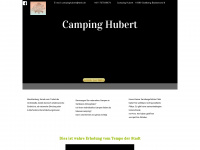 camping-hubert.de Webseite Vorschau