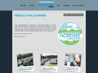 camping-nordsee-cuxhaven.de Webseite Vorschau