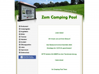 camping-paul.de Webseite Vorschau