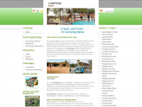 camping-spina.de Webseite Vorschau