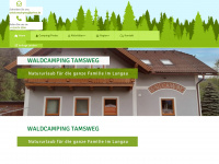 camping-tamsweg.at Webseite Vorschau