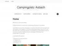 campingplatz-asbach.de Webseite Vorschau