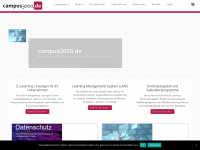 campus3000.de Webseite Vorschau