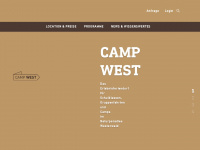 campwest.de Webseite Vorschau