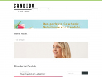 candido.co.at Webseite Vorschau