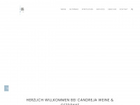 candreja.ch Webseite Vorschau