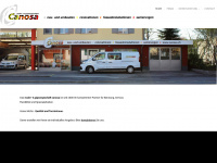 canosa.ch Webseite Vorschau