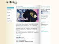 cantamus-berlin.de Webseite Vorschau