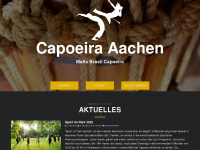 capoeira-aachen.de Webseite Vorschau