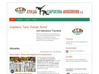 capoeira-augsburg.de Webseite Vorschau