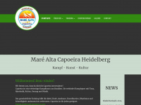 capoeiraheidelberg.de Webseite Vorschau