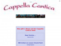 Cappella-cantica.de