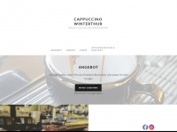 cappuccino-winterthur.ch Webseite Vorschau
