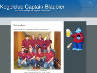 captain-blaubier.de Webseite Vorschau