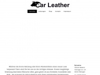 car-leather.de Webseite Vorschau