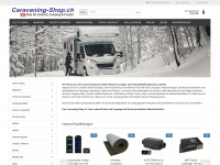 caravaning-shop.ch Webseite Vorschau