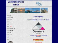 caravanservice-janka.de Webseite Vorschau