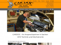 cardoc.at Webseite Vorschau