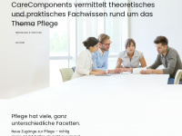 carecomponents.at Webseite Vorschau