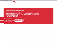 cargo24.ch Webseite Vorschau