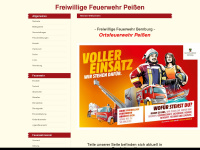 feuerwehrverein-peissen.de Webseite Vorschau