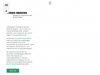 cargogrischa.ch Webseite Vorschau