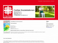 caritas-sad.de Webseite Vorschau