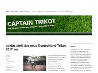 captain-trikot.de Webseite Vorschau