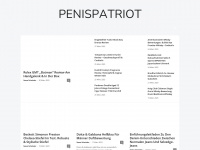 penispatriot.de Webseite Vorschau
