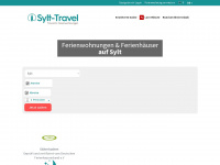sylt-travel.de Webseite Vorschau