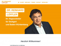 reinhard-loeffler.de Webseite Vorschau