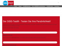 disg-test.de Webseite Vorschau