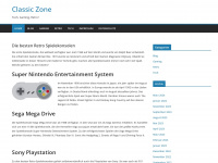classic-zone.de Webseite Vorschau