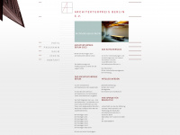 architekturpreis-berlin.de Webseite Vorschau