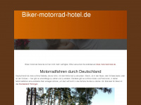 biker-motorrad-hotel.de Webseite Vorschau